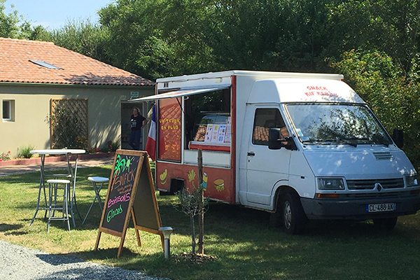Camping 3 Etoiles Vendee Service Repas Truck Campilo