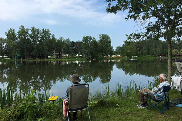 Campilo, le camping avec étang de pêche privé