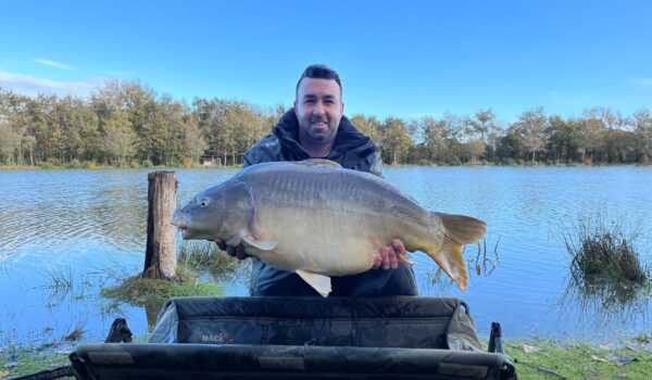 Pêche Carpe 19kg étang