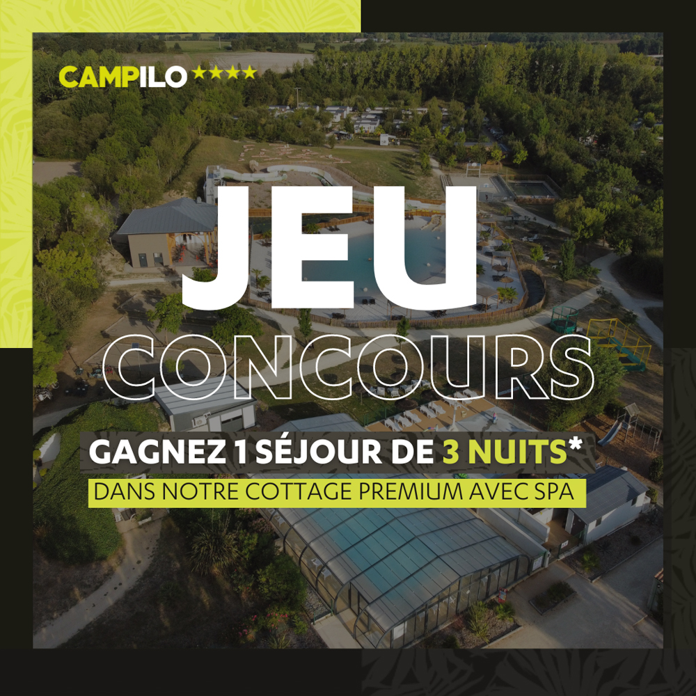 Gagnez un séjour de 3 nuits en Cottage Premium  avec SPA pour 2 personnes à Campilo