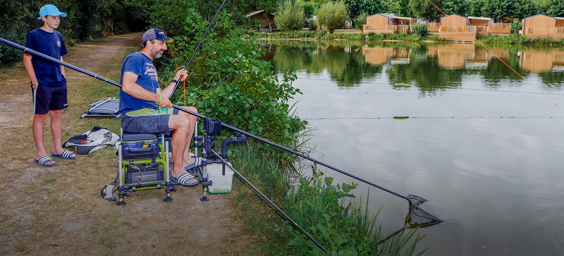 etangs de peche prives pour pecheurs debutants ou confirmes pres de la roche sur yon